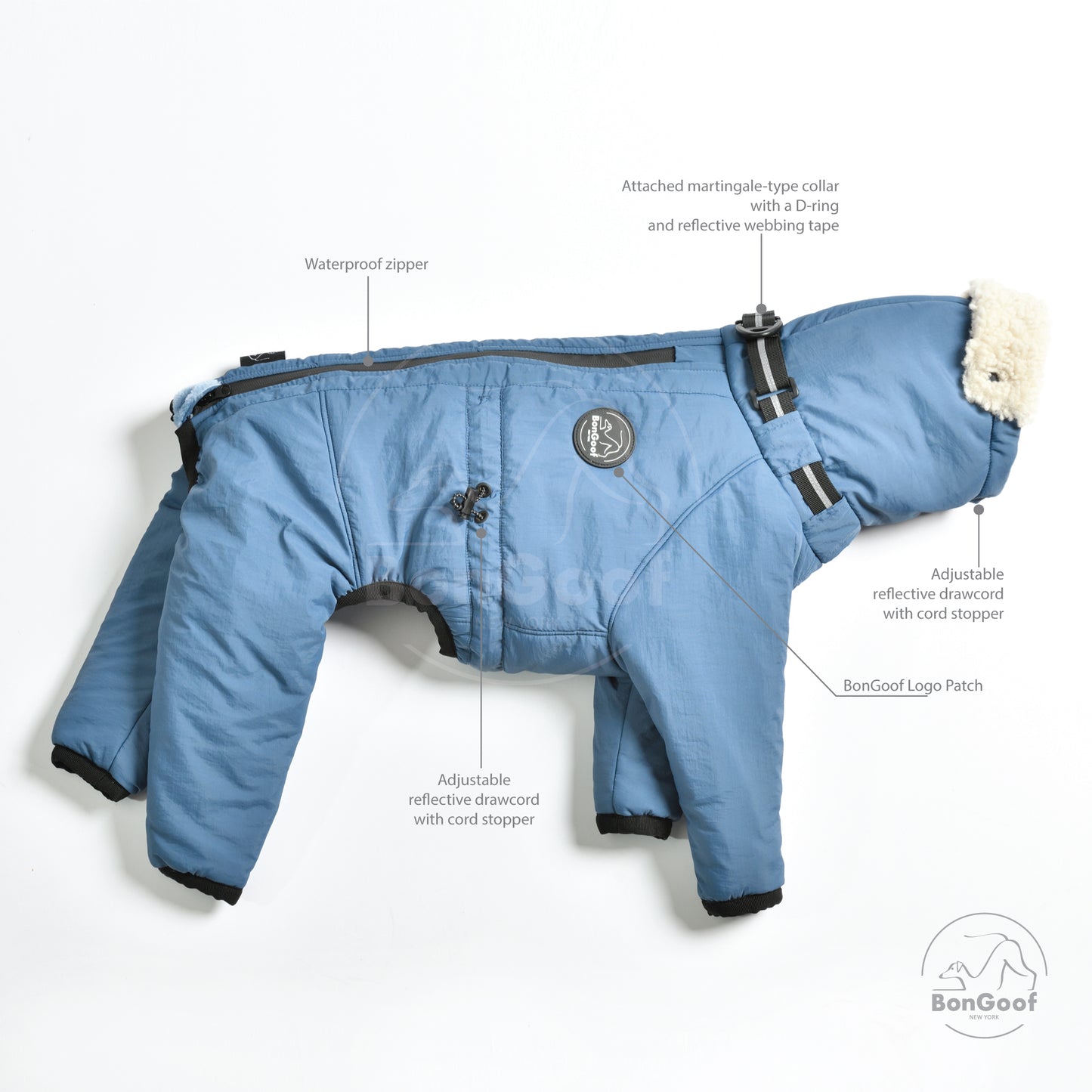 ASPEN Snowsuit - Cadet Blue