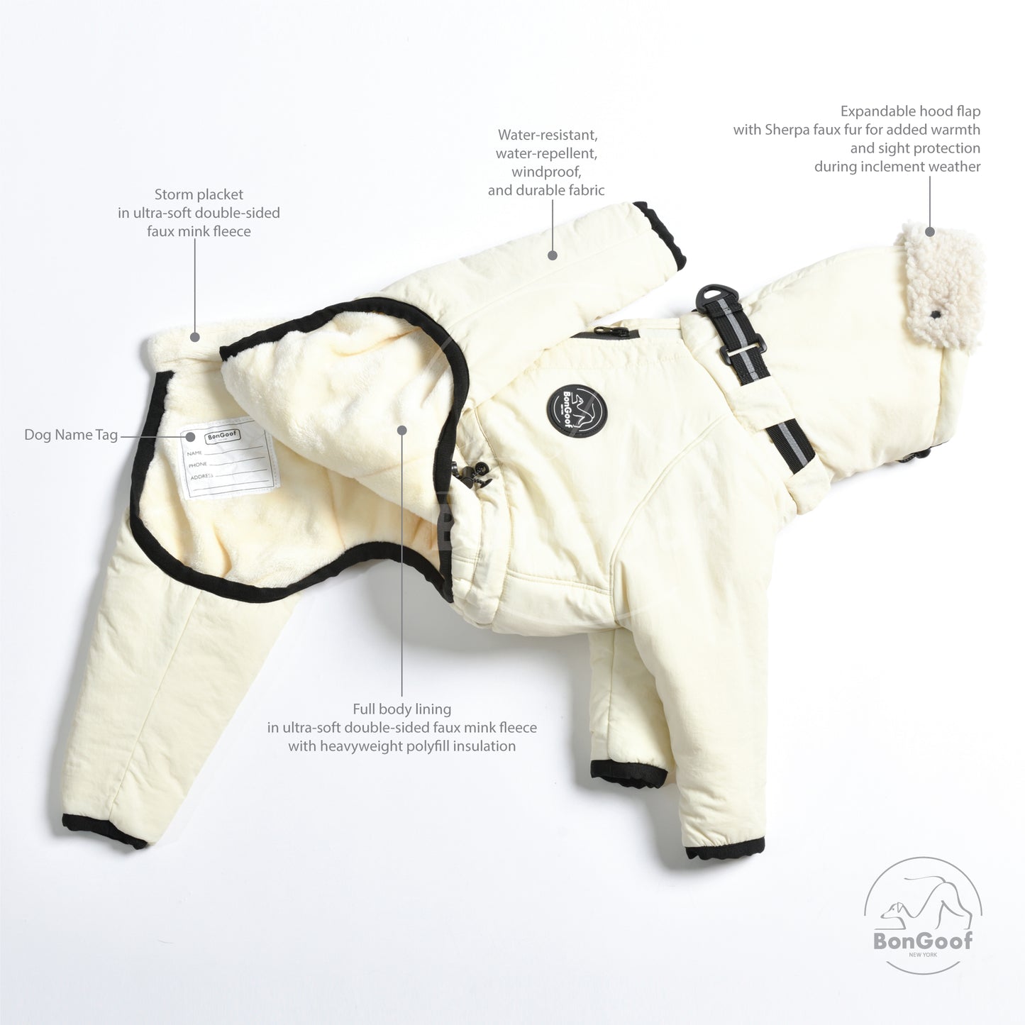 ASPEN Snowsuit - Cream