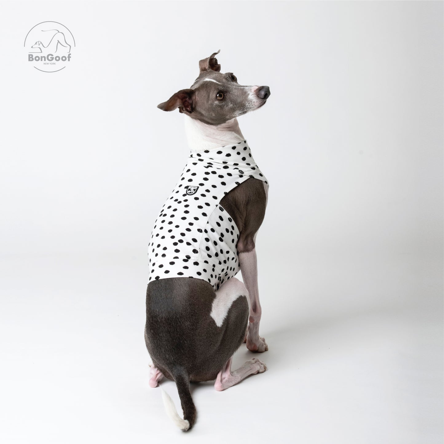 EchoPace Crop Top - Dalmatian