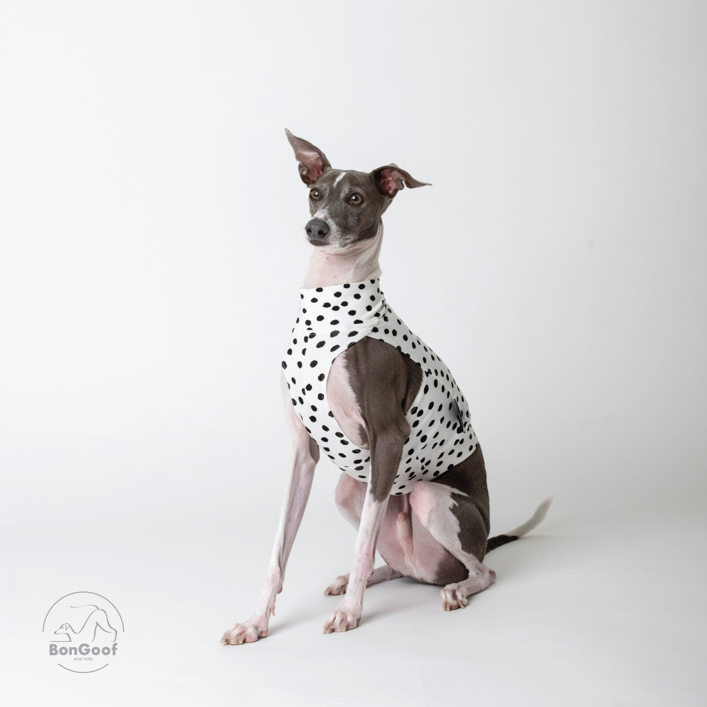 EchoPace Crop Top - Dalmatian