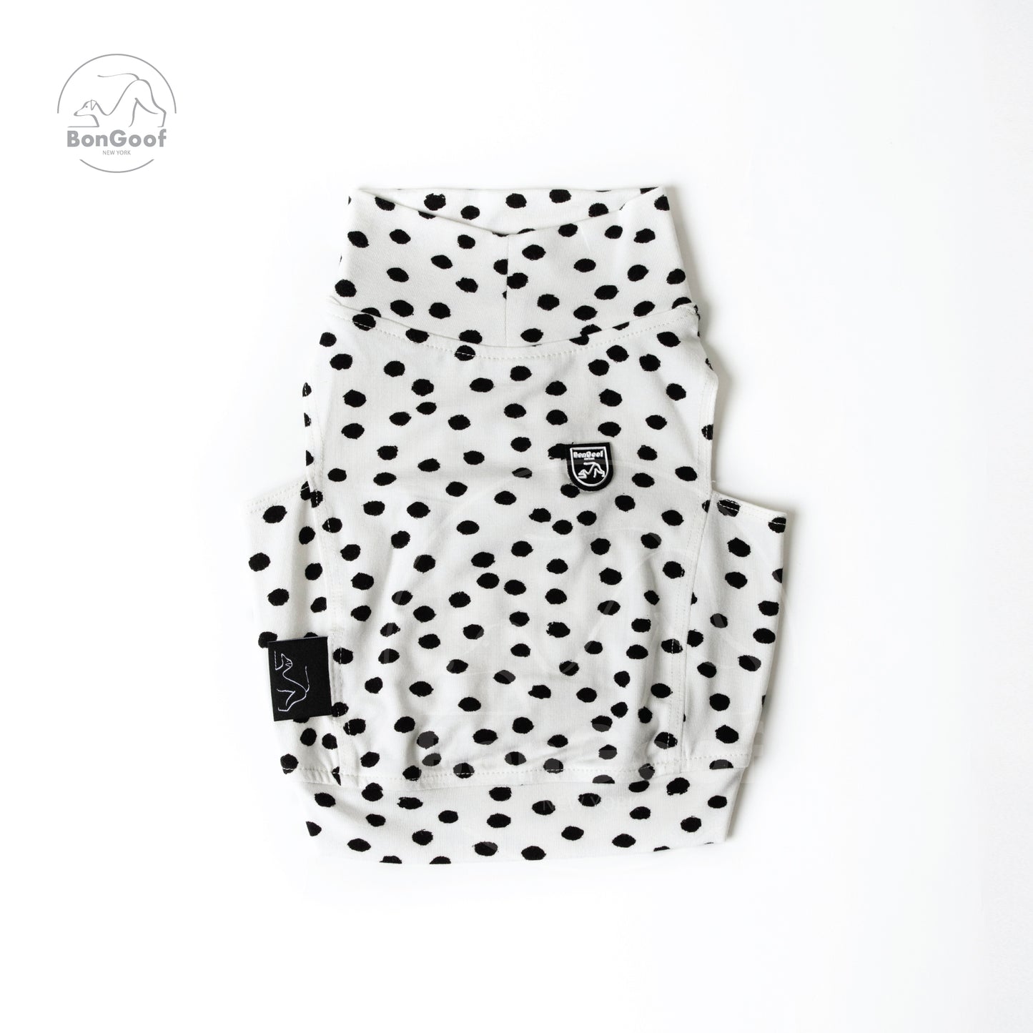 EchoPace Crop Top - Dalmatian