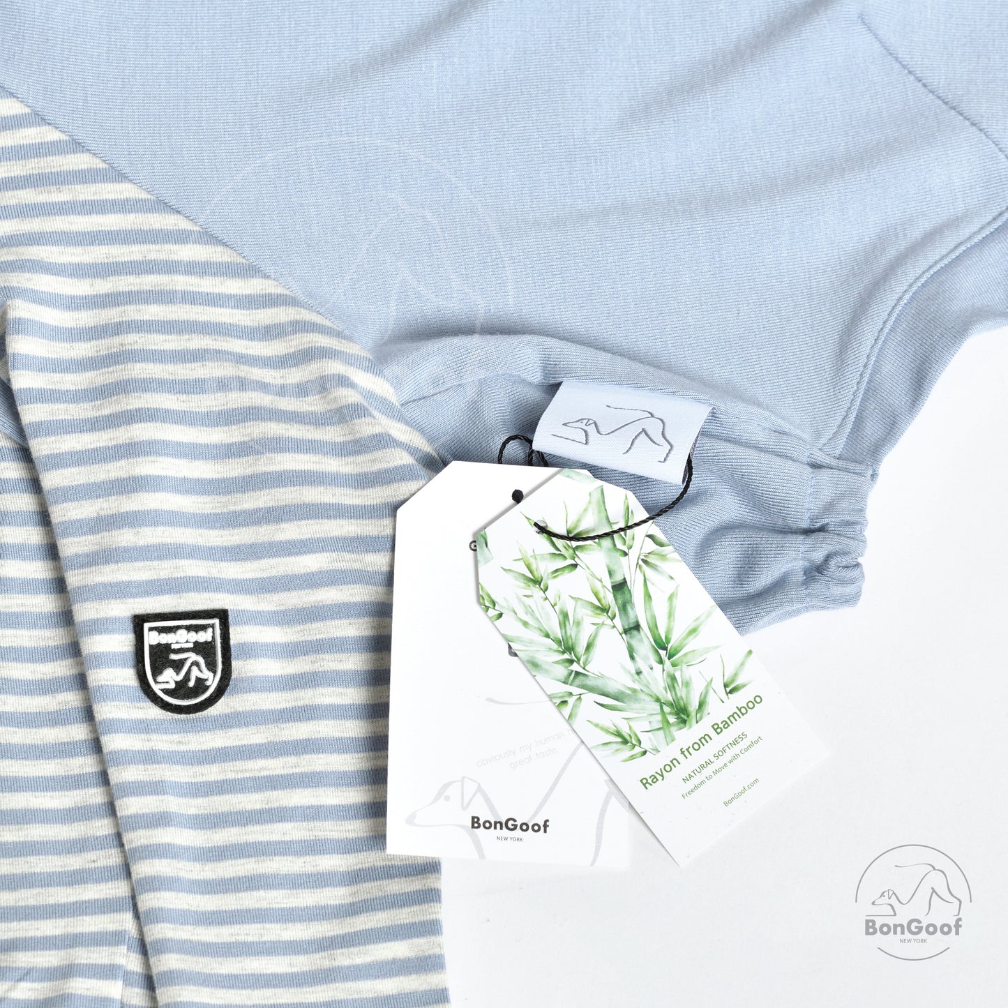 ECHO T-shirt - Milky Blue