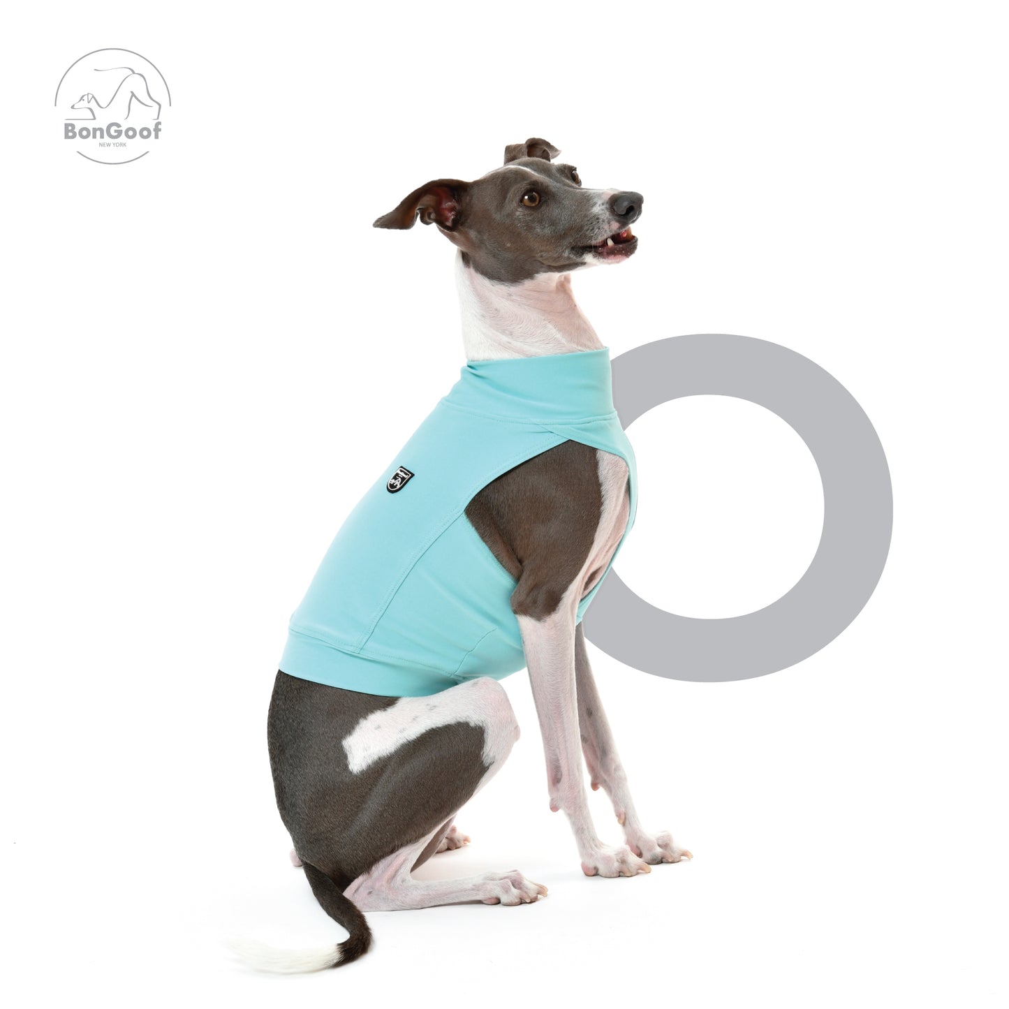 CozyPace Crop Top (rPET) - Aqua