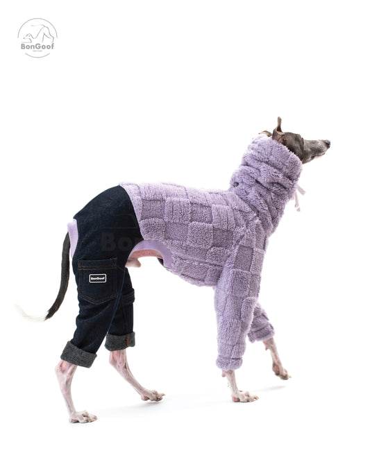 CHECKIE Onesie - Lavender