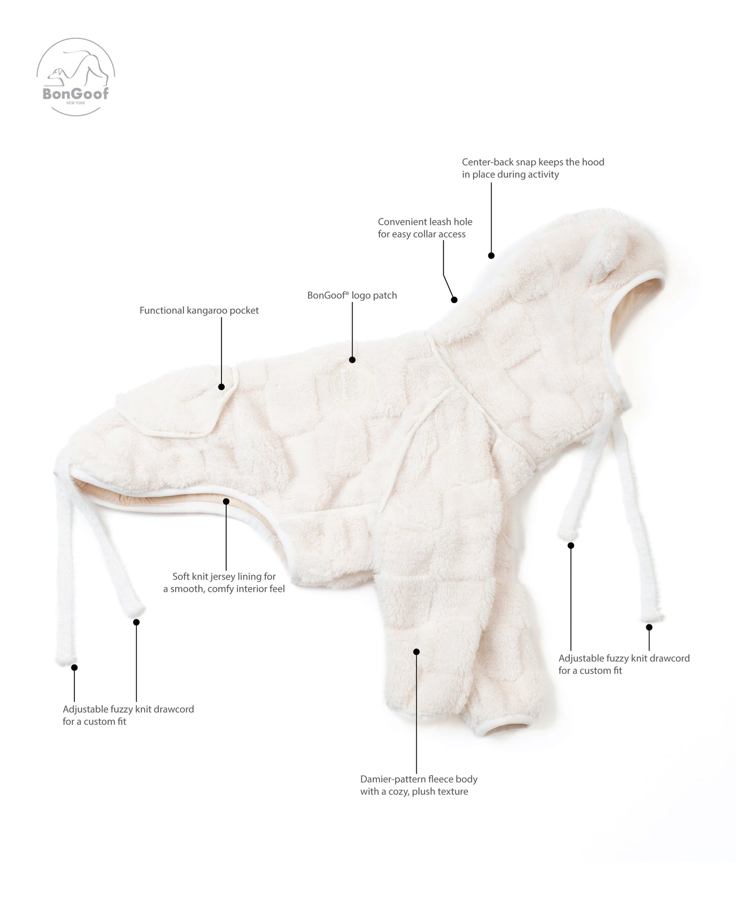 CUBBY Hoodie - Cream