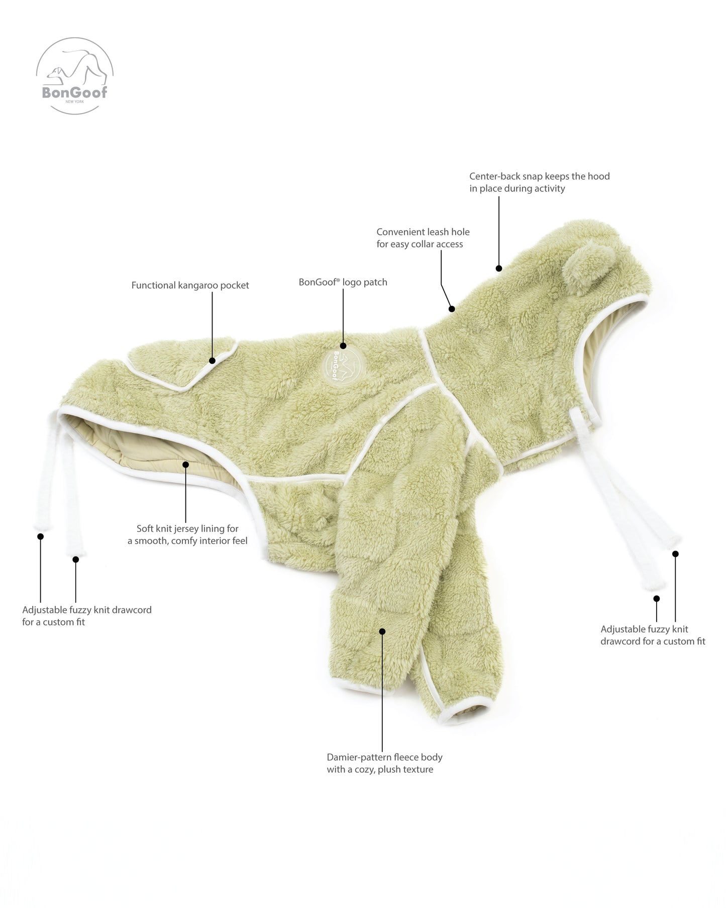 CUBBY Hoodie - Key Lime