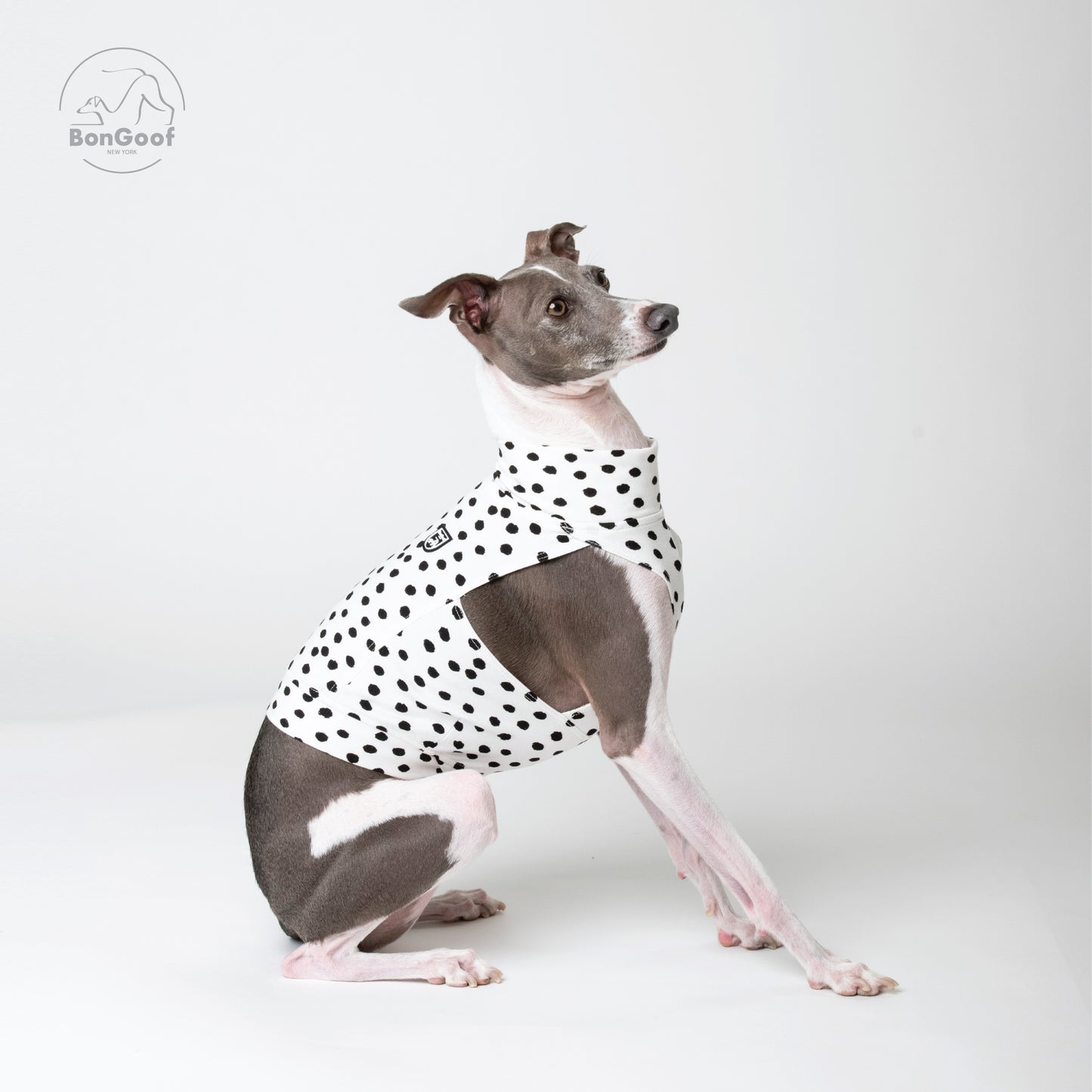 EchoPace Crop Top - Dalmatian