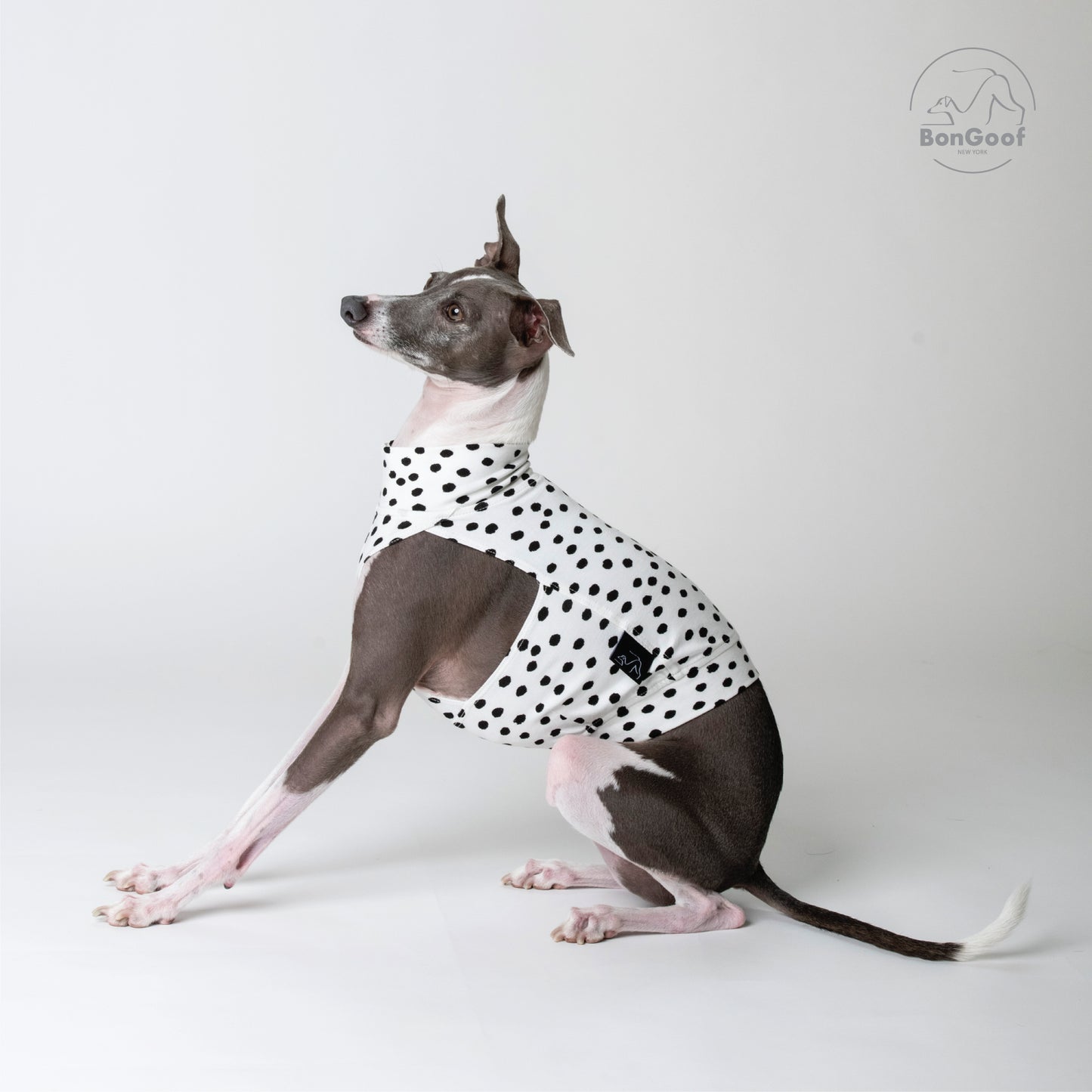 EchoPace Crop Top - Dalmatian