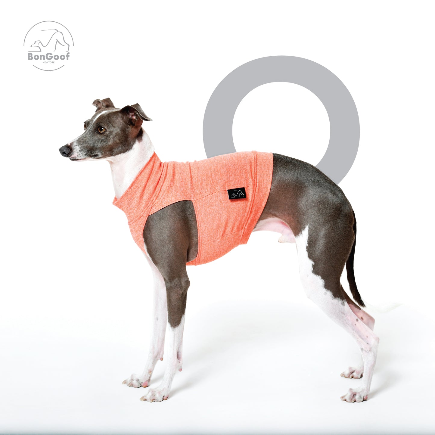 CoolPace Crop Top (Chito & UPF50) - Heather Orange